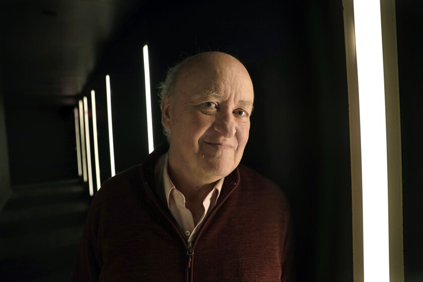 Author Tim Page photographed in Los Angeles on Oct. 30, 2019.
