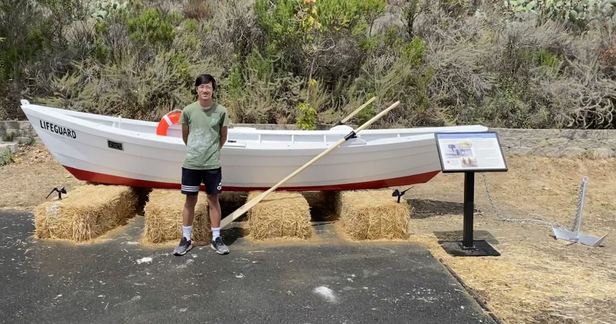 After a year of planning, Ethan Huntington completed his Eagle Scout Service Project.
