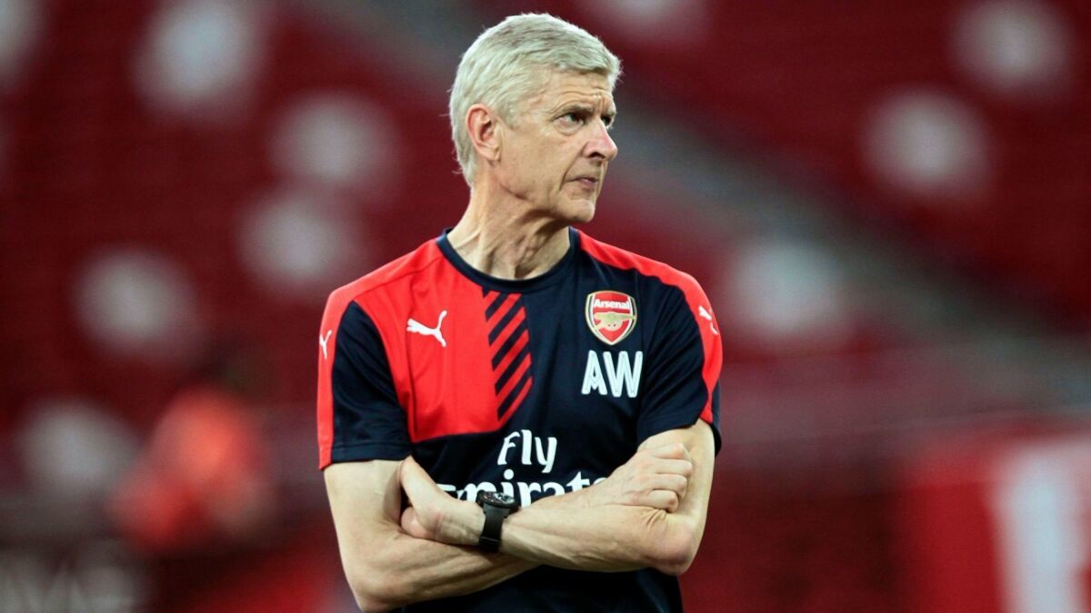 Arsenal manager Arsene Wenger announced Friday he will step down after the current season.