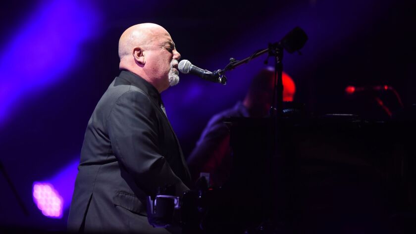 Billy Joel performs at Dodger Stadium on May 13.