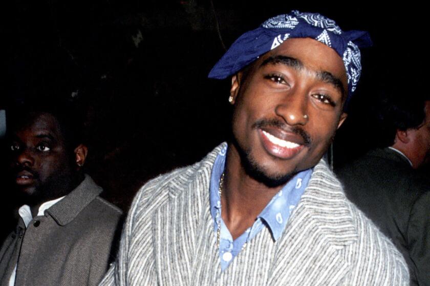 Tupac Shakur is the subject of a new exhibition, "All Eyez on Me: The Writings of Tupac Shakur," opening Feb. 2 at the Grammy Museum in Los Angeles.