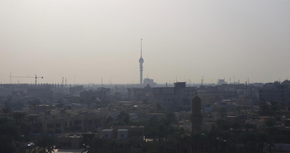 The Baghdad Tower is one of the Iraqi capital's tallest buildings -- and for years has remained derelict.