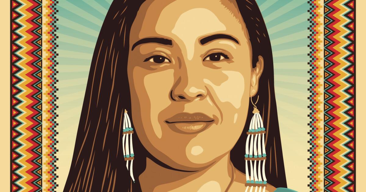 This poster harnesses the power of Indigenous voting rights - Los Angeles  Times