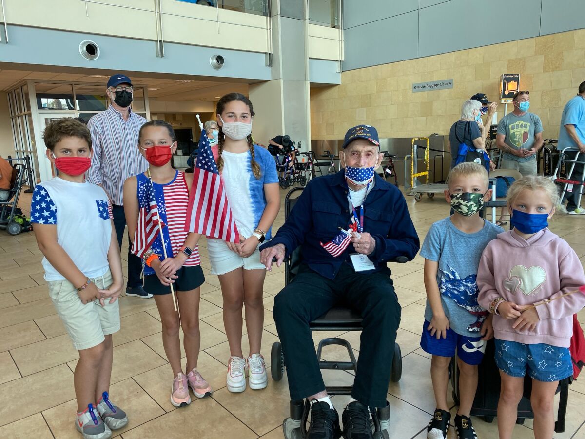 World War II veteran Bob Brown