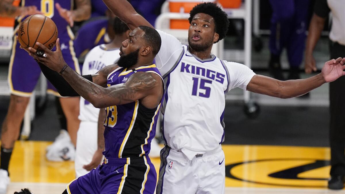 Kings keep LeBron-less Lakers reeling to fifth straight loss