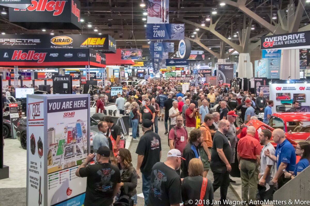 SEMA Show 2018 - Face masks will be required this year.