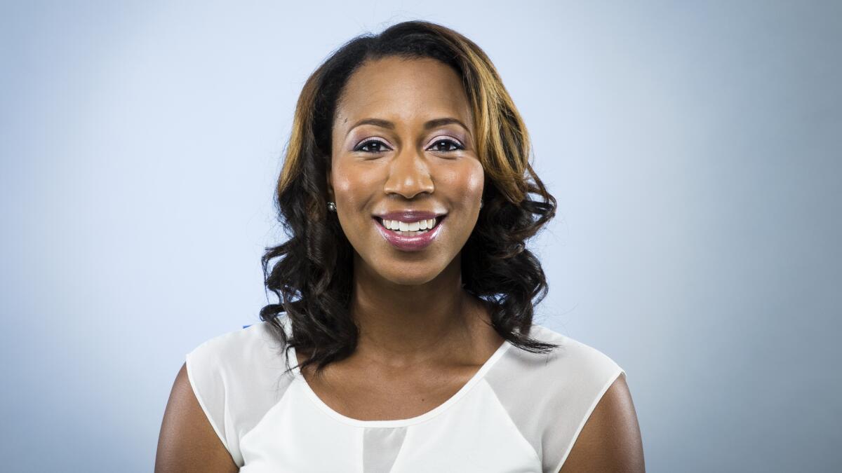 Angel Jennings is the only Black reporter on the Times' Metro staff.