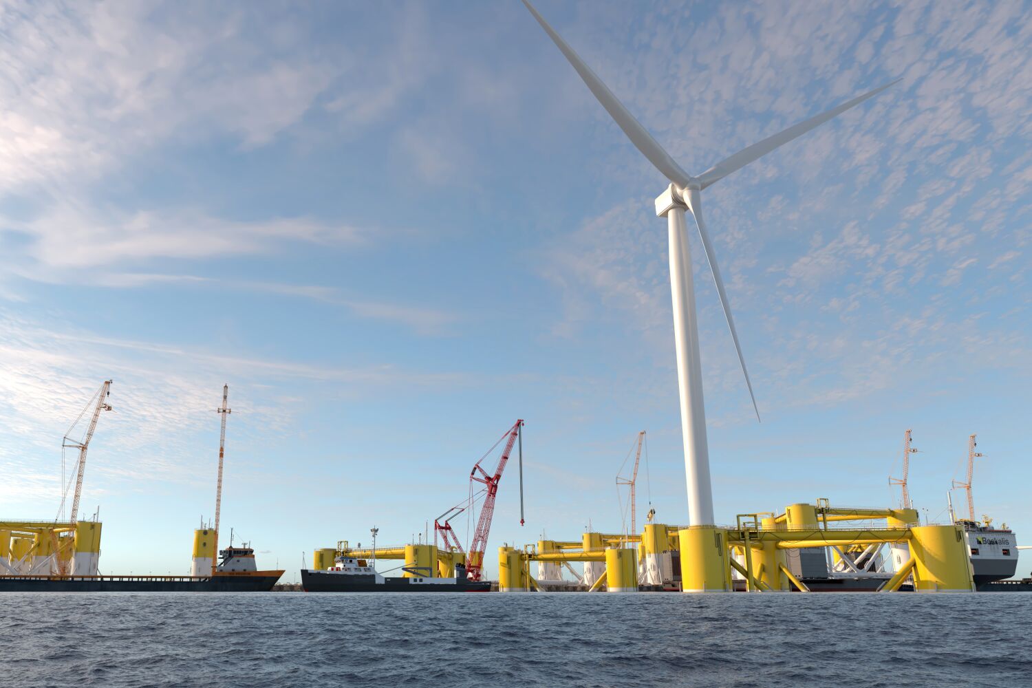 Long Beach releases plan for largest offshore wind turbine facility at any U.S. port