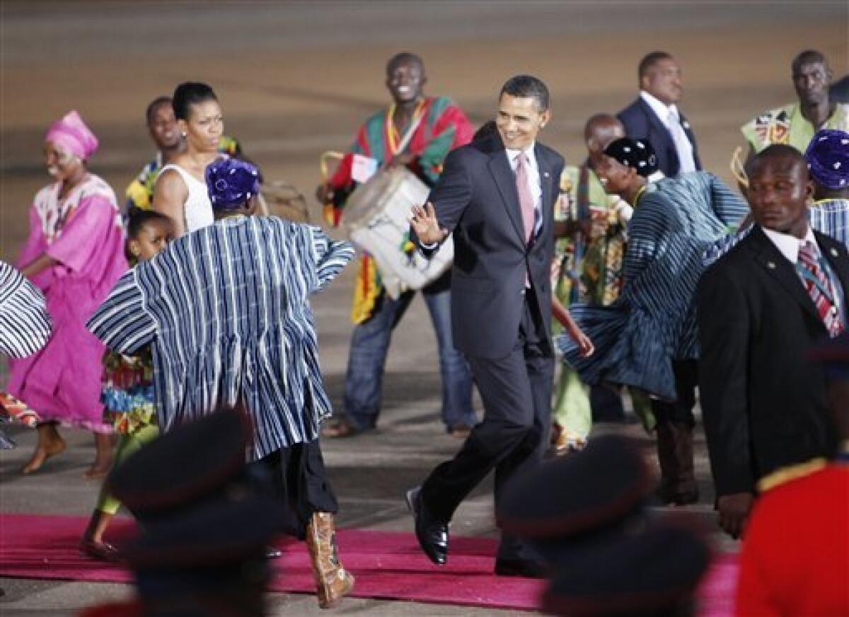 In personal terms, Obama hails Africa's promise - The San Diego  Union-Tribune