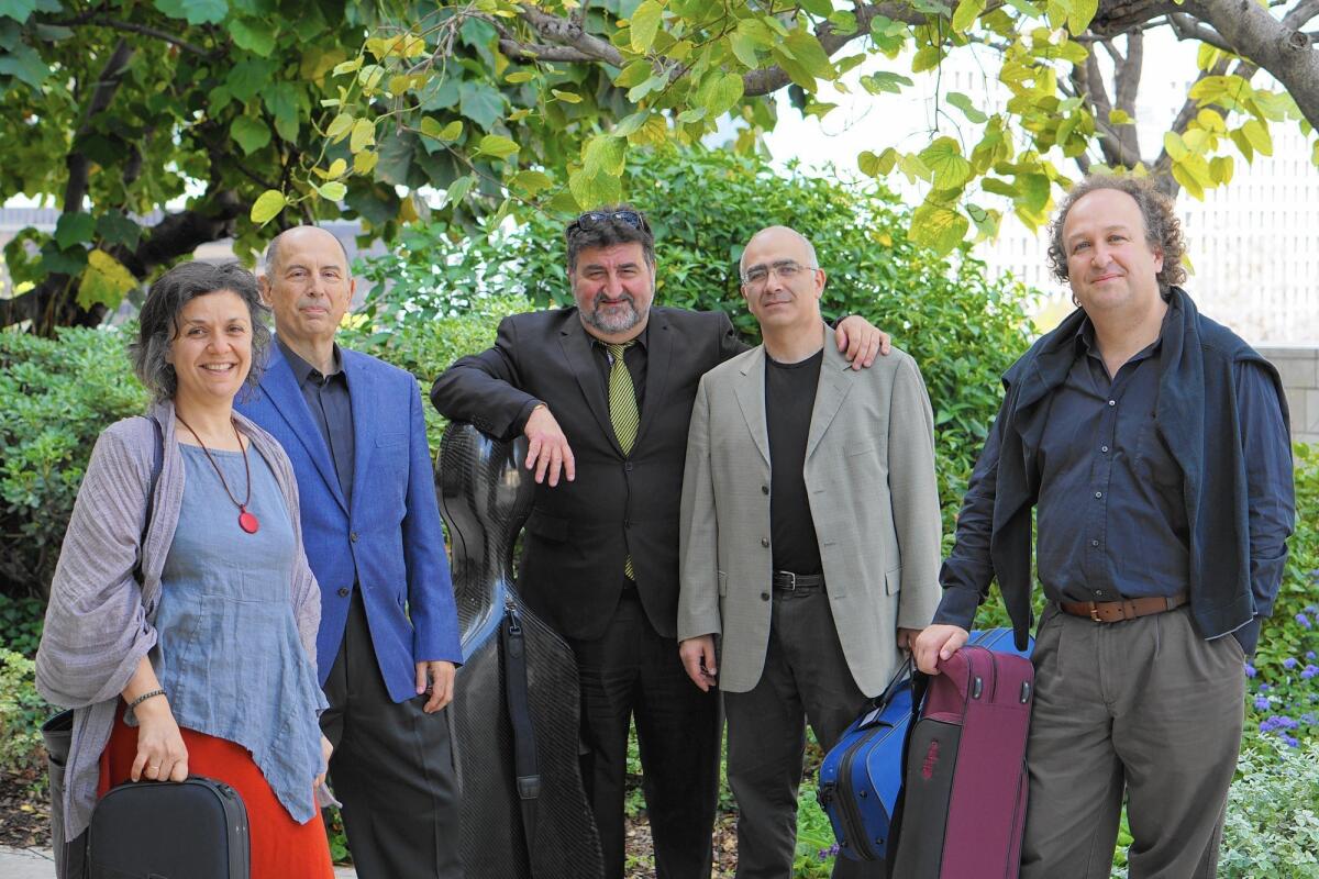The Dilijan Chamber Players perform Thursday at the Samueli Theater.