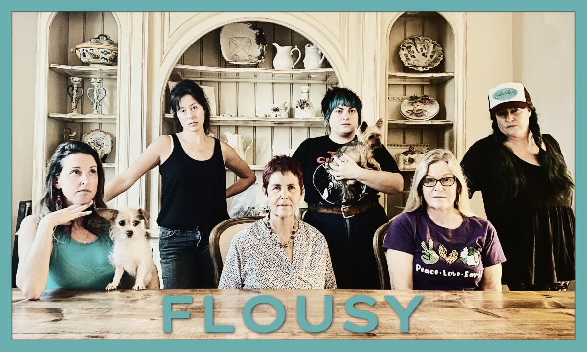 Cathryn Beeks is a member of the band Flousy, an all-female group started by Ashley E. Norton.