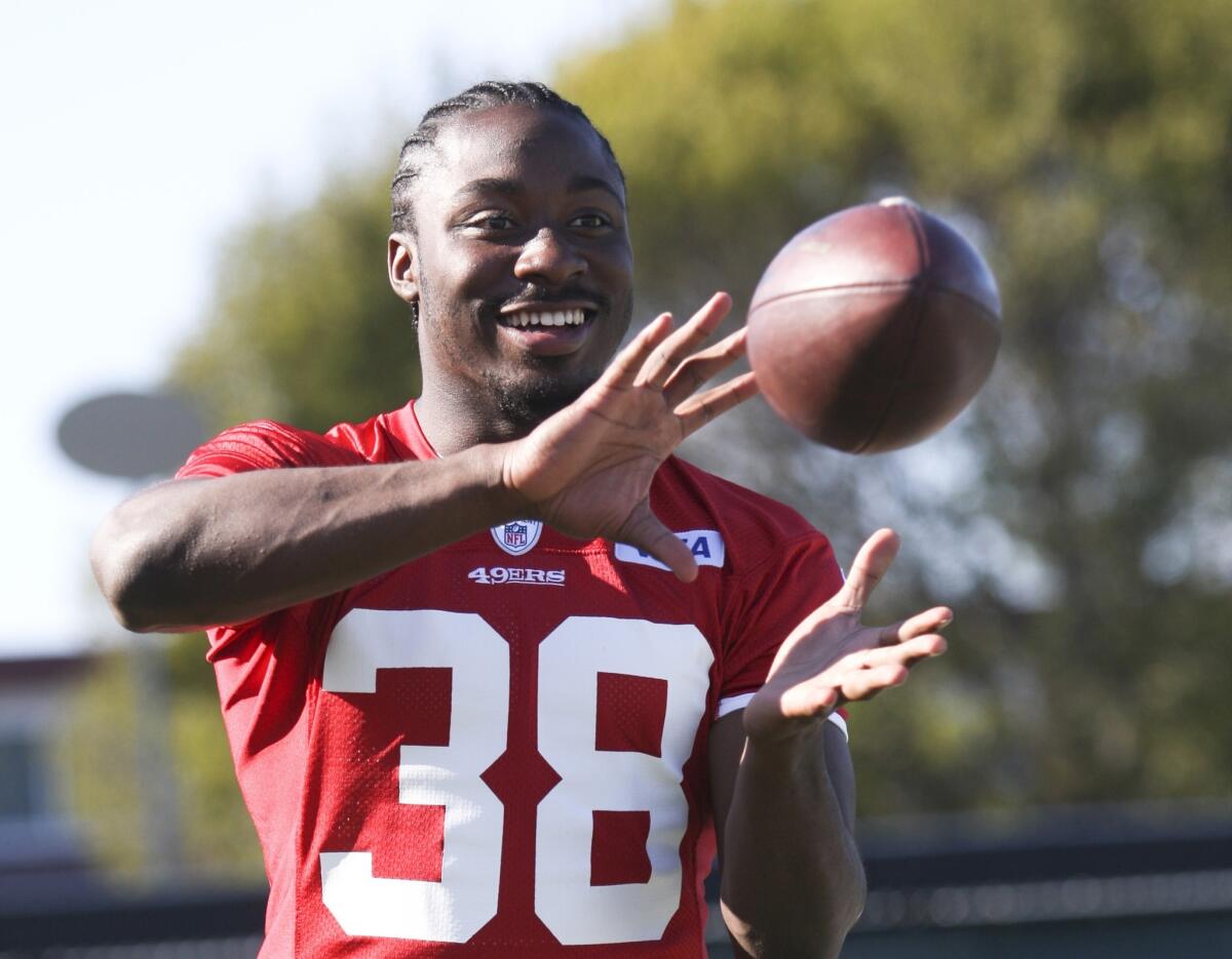 San Francisco 49ers rookie running back Marcus Lattimore hopes to make a meaningful contribution with the team this season after suffering a pair of devastating injuries in college.