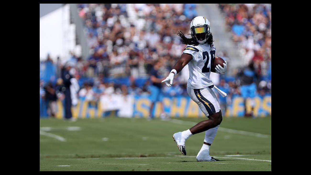 Photo Gallery: L.A. Chargers practice in Costa Mesa