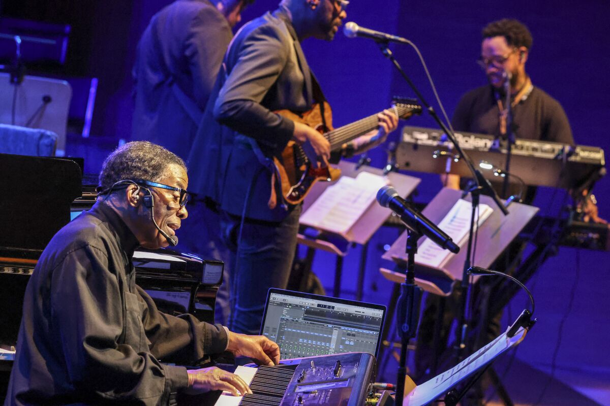 Herbie Hancock hits the keyboards with the L.A. Philharmonic