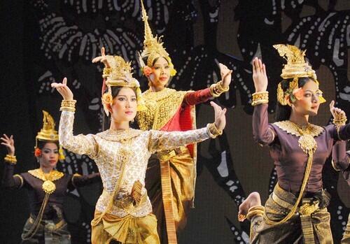 Cambodian dancers in Vienna