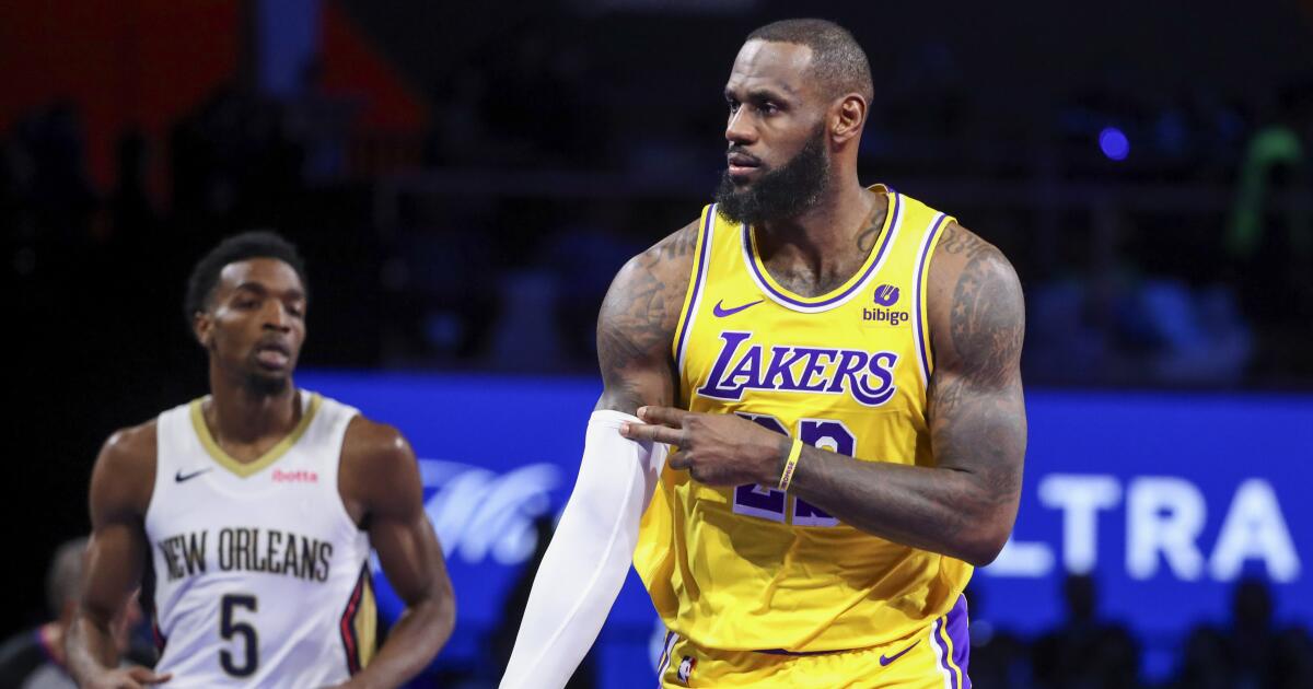 La master class de LeBron James élève les Lakers en finale du tournoi NBA
