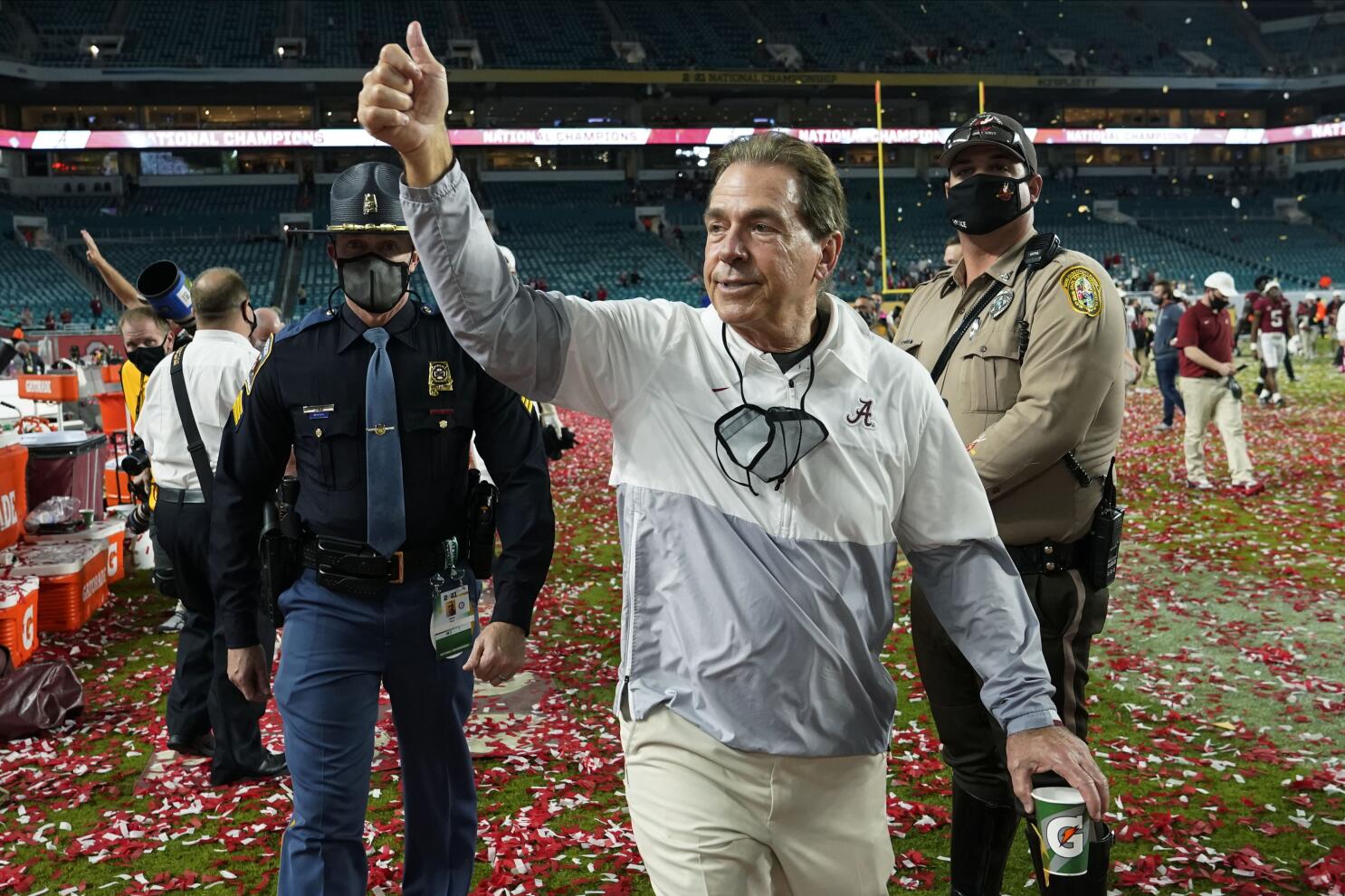 How Nick Saban is handling Alabama roster challenges even without