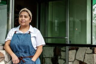 Portrait of Vanda Asapahu, chef/co-owner of Ayara Thai Cuisine on Tuesday, Dec. 7, 2021 in Los Angeles, 