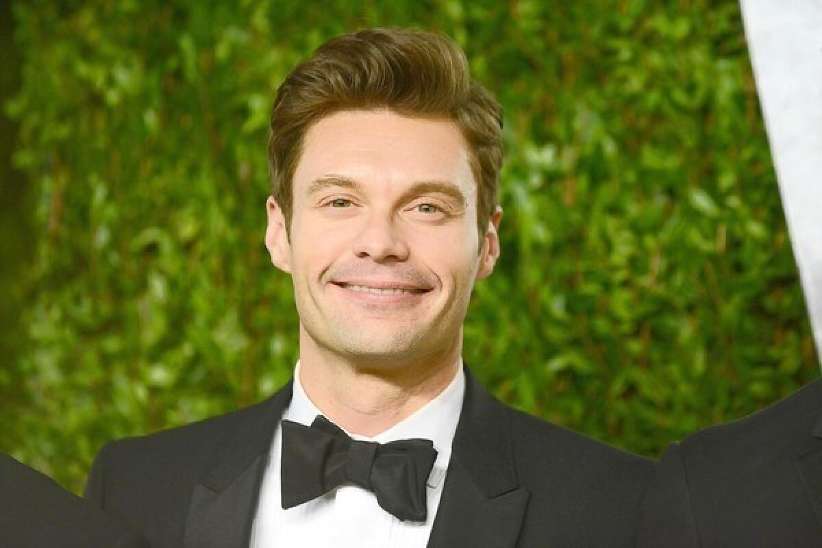 Ryan Seacrest hosts a morning show on KIIS-FM.