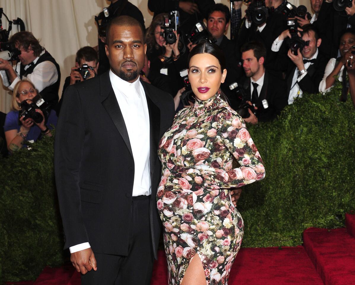 Celebrity baby names | Kim Kardashian and Kanye West | North West