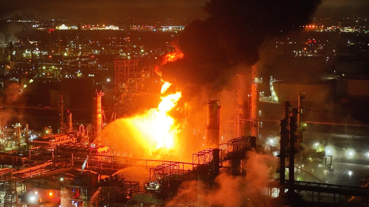 El Segundo Refinery Fire Could Drive Up California Gas Prices El Segundo Refinery Fire Could Drive Up California Gas Prices