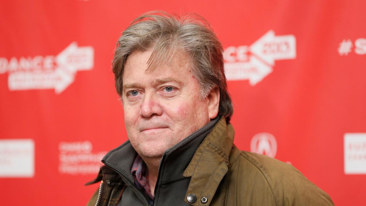 The appointment of Stephen Bannon, who ran Donald Trump's campaign, to a senior White House post drew widespread rebuke.