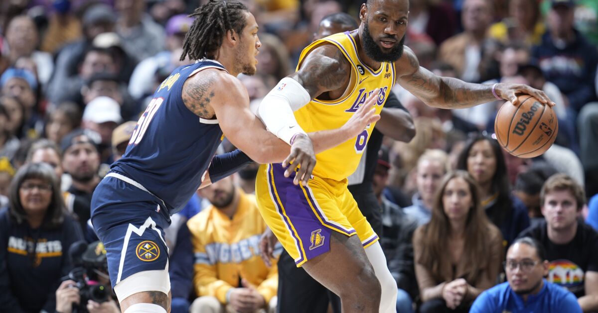 Russell Westbrook est absent de la défaite des Lakers face aux Nuggets