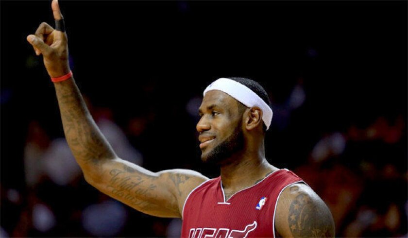 LeBron James and the Miami Heat visit the Lakers on Christmas Day