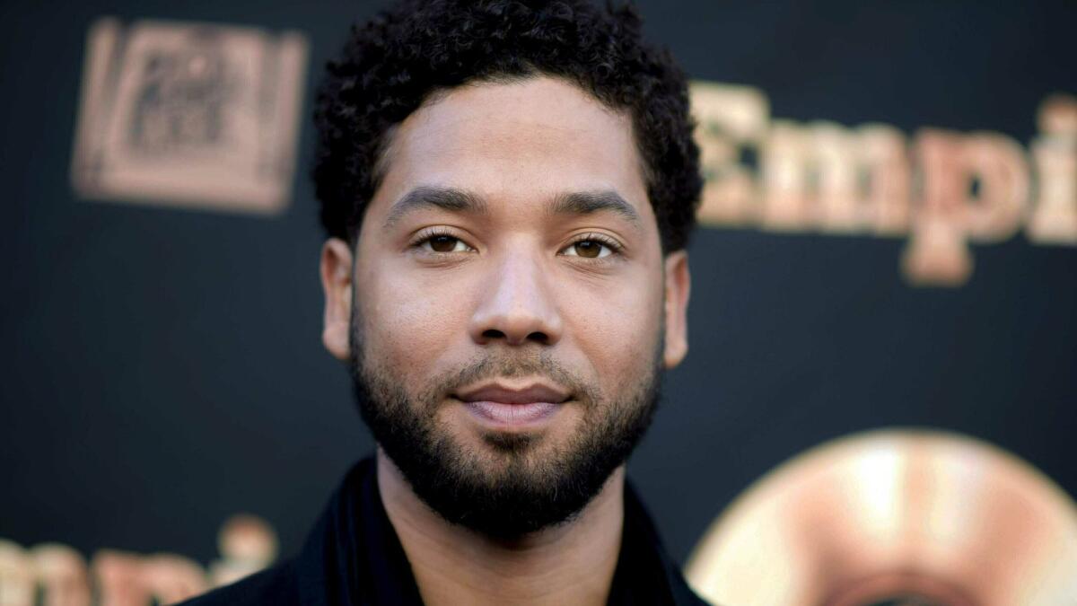 Jussie Smollett attends the “Empire” FYC event in Los Angeles on May 20, 2016.