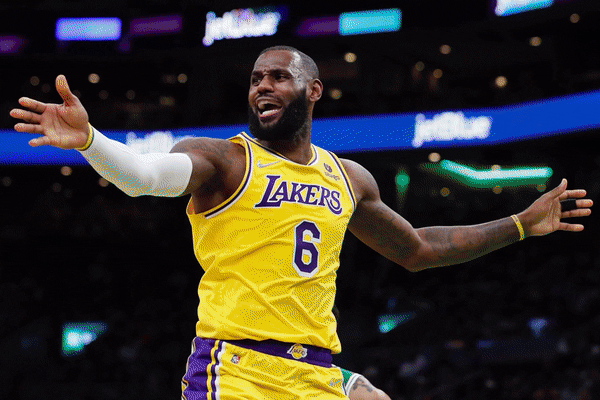 LeBron James - Los Angeles Lakers - Game-Worn City Edition Jersey -  Double-Double - 2018-19 Season