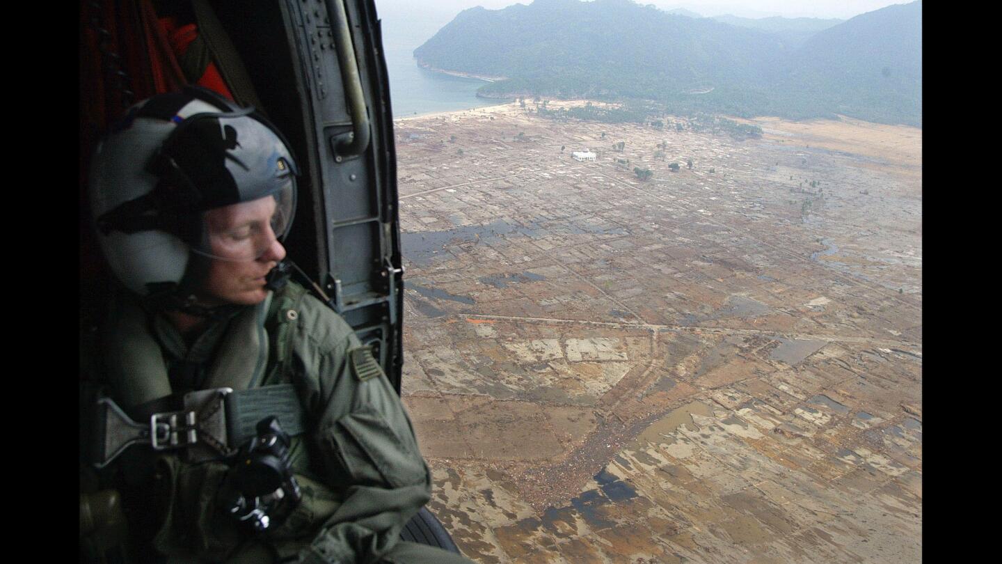 Flying over Banda Aceh