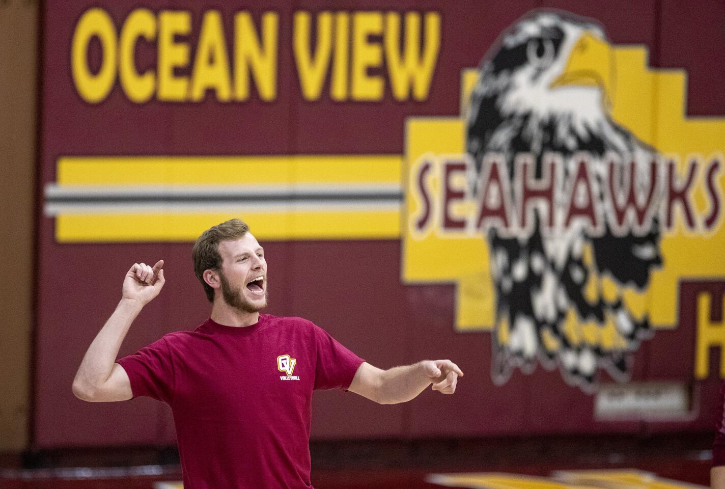 Photo Gallery: Ocean View vs. Chatsworth in girls’ volleyball