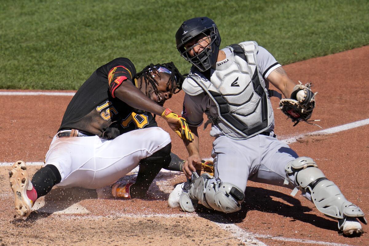 Oneil Cruz of the Pittsburgh Pirates poses for a photo during the News  Photo - Getty Images