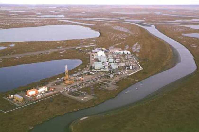 The Alpine oil development is one of the early production facilities on the National Petroleum Reserve-Alaska.