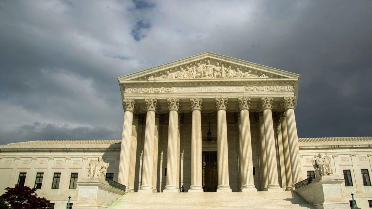 Esta foto de archivo muestra el edificio de la Corte Suprema de Estados Unidos en Capitol Hill en Washington, D.C.