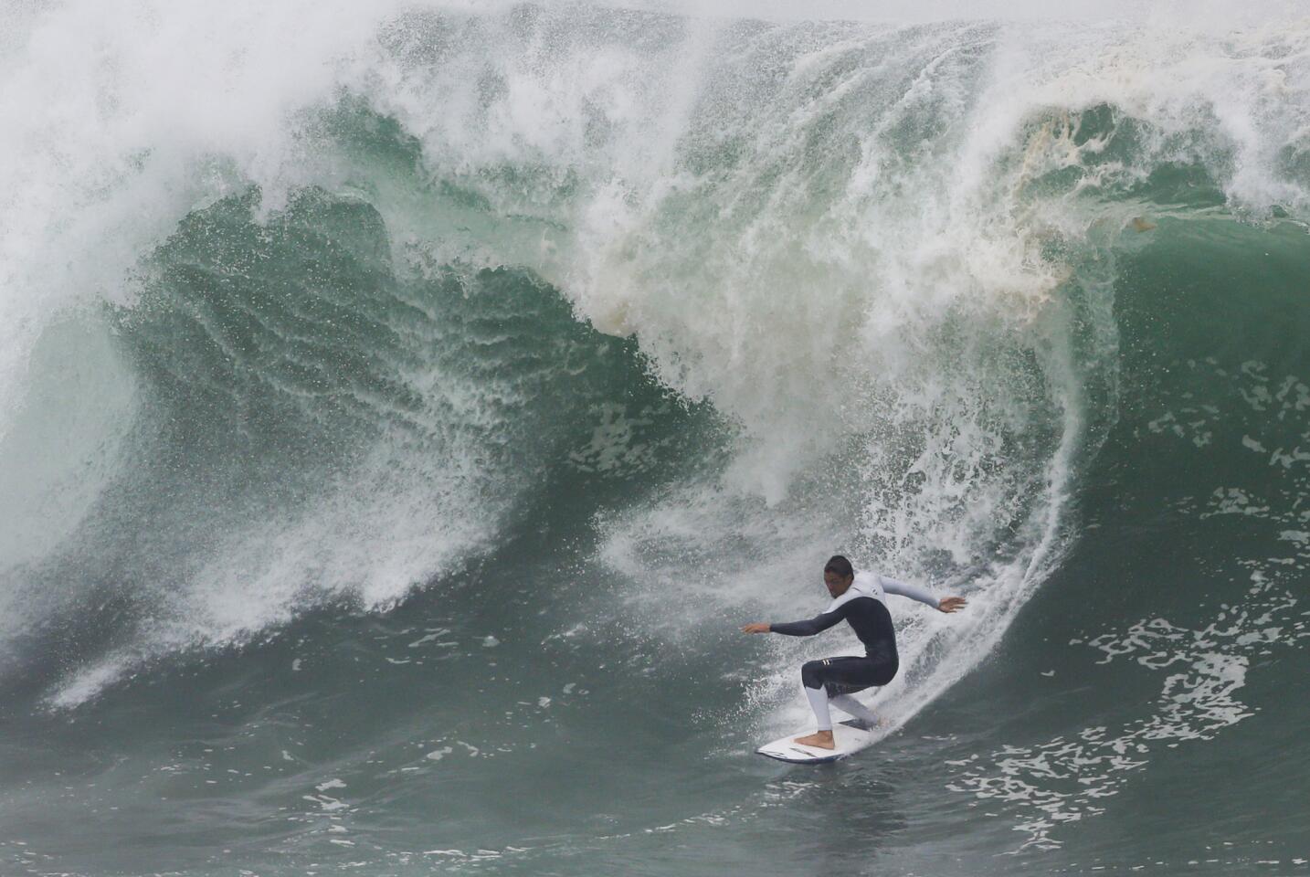 The Wedge in Newport Beach