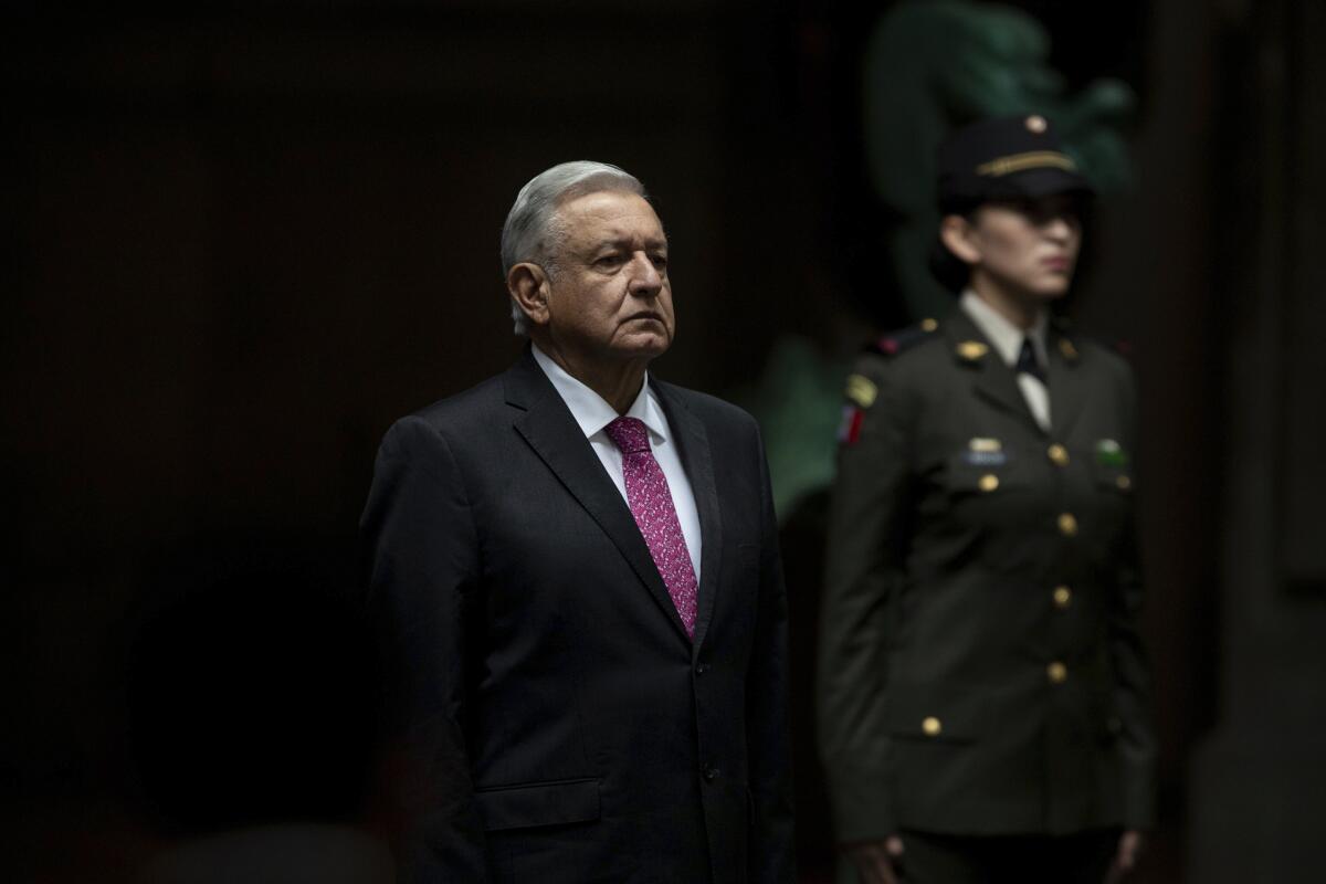 El presidente mexicano Andrés Manuel López Obrador.
