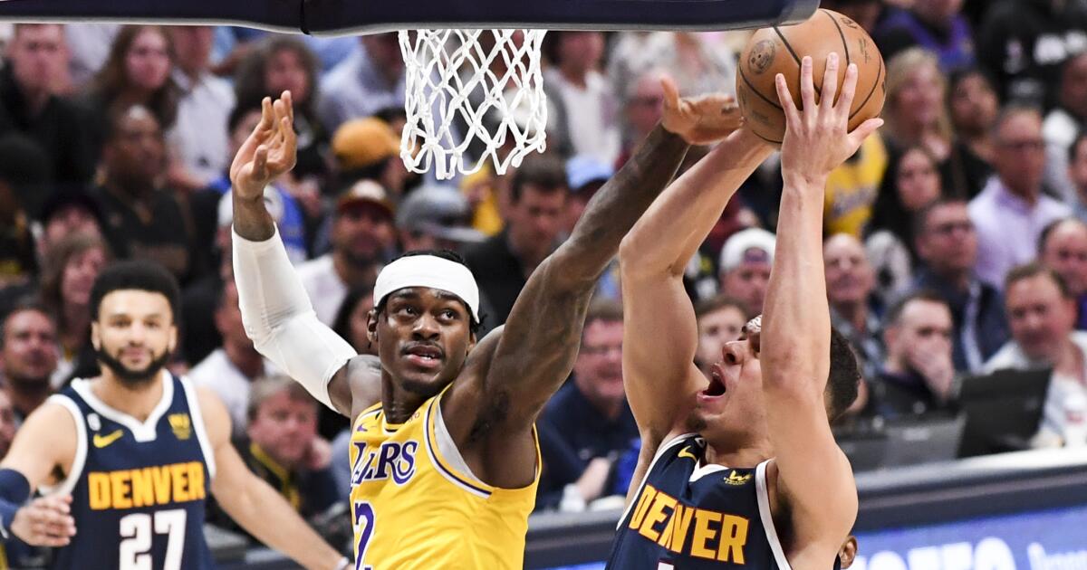 Lakers vs Nuggets Game 2: LeBron James proves he is human after missing an  easy dunk in LA loss to Denver