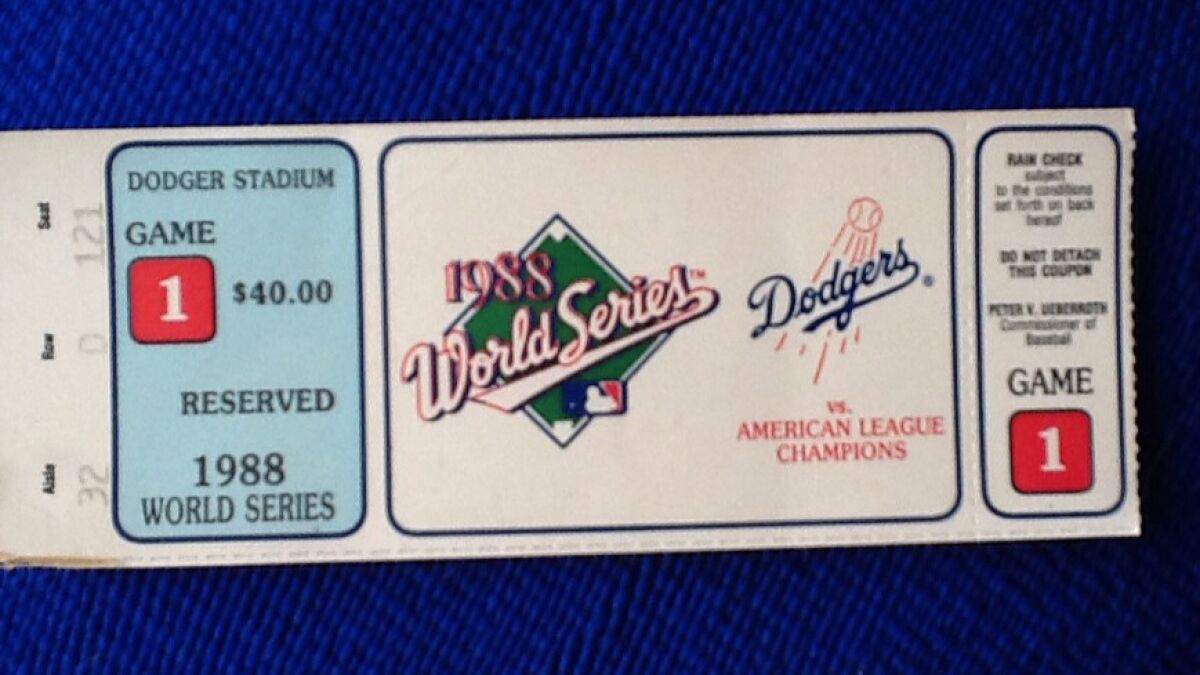 “Thanks to Vin's sage advice, I saved this ticket to prove I was really there.”