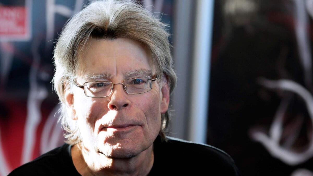 Novelist Stephen King.