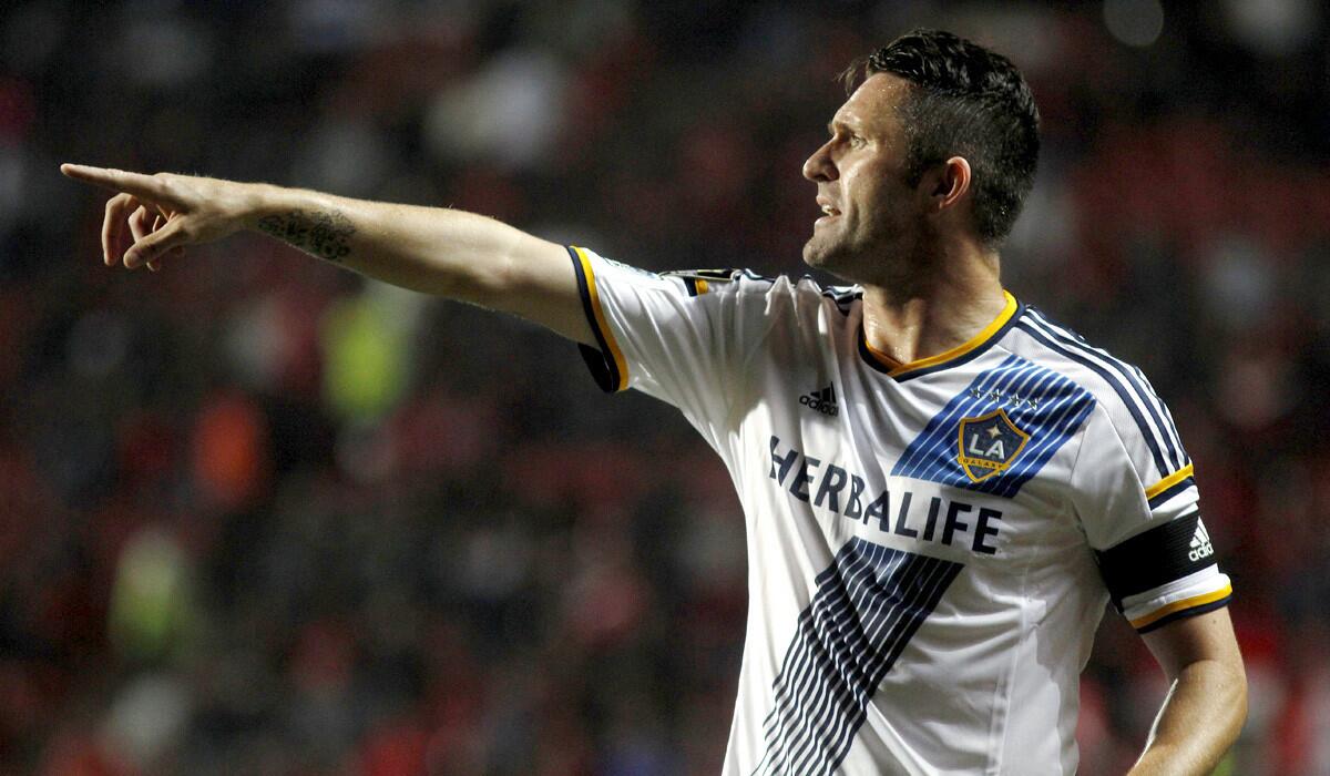 Says Galaxy forward Robbie Keane of the rivalry with Real Salt Lake: I don't think about revenge and stuff like that."