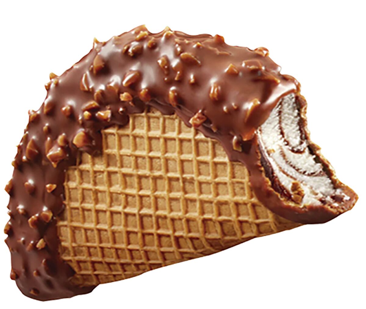 Esta foto sin fecha proporcionada por Unilever muestra el Choco Taco. 