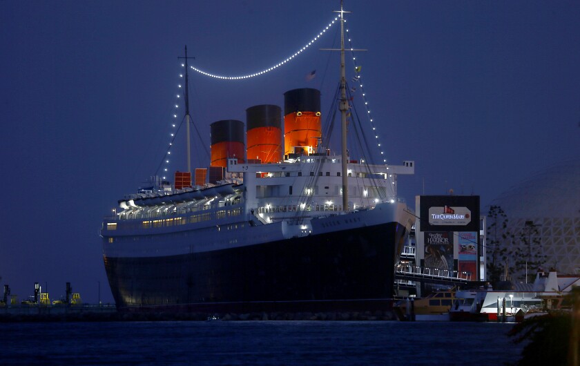 The Queen Mary in Long Beach