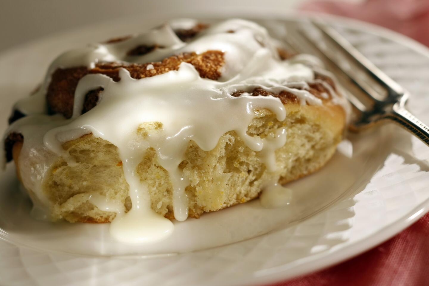 Nothing says "I love you" like fresh-from-the-oven cinnamon rolls.