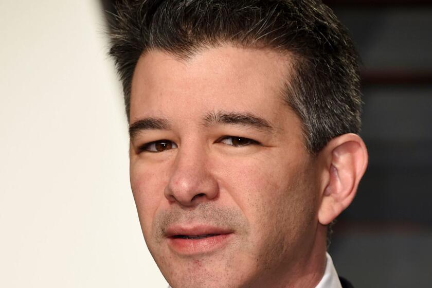 FILE - In this Sunday, Feb. 26, 2017, file photo, Uber CEO Travis Kalanick arrives at the Vanity Fair Oscar Party in Beverly Hills, Calif. Reports of sexism in Silicon Valley are not new, as the male-dominated tech and venture capital industry has often downplayed or turned a blind eye to issues of discrimination and worse. So whatâs prompting more women to speak out? Credit Susan Fowler, a former Uber engineer who outlined a culture of harassment at the company. Uber CEO Travis Kalanick resigned in the aftermath, and the company has promised to institute broad changes. (Photo by Evan Agostini/Invision/AP, File)