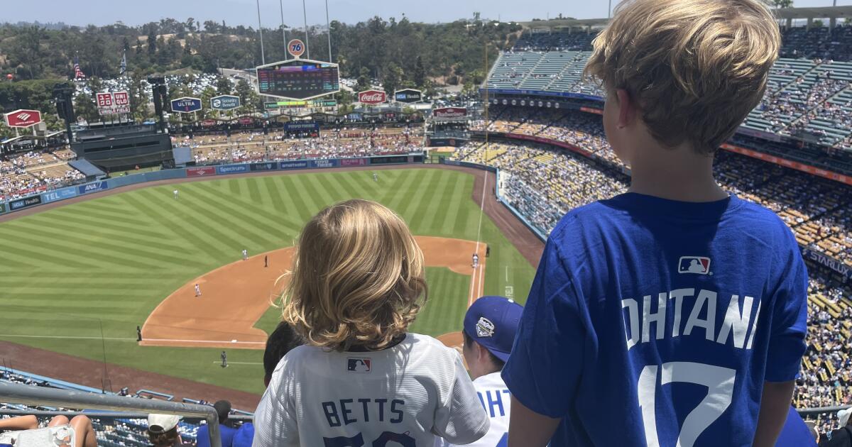 Une journée au Dodger Stadium avec mes enfants coûte des centaines rien que pour franchir la porte.