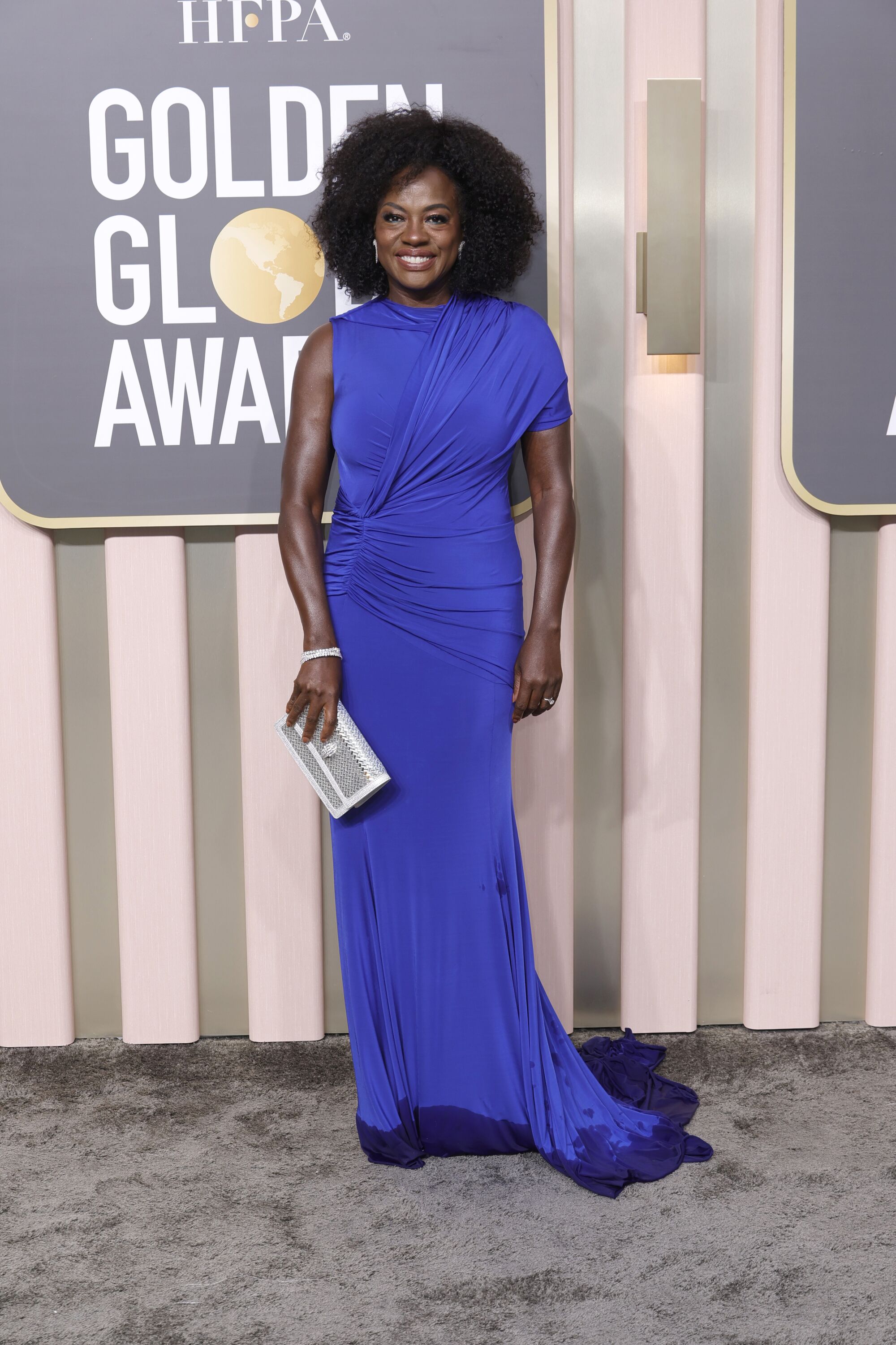 Viola Davis is the First Lady of the Golden Globes red carpet.