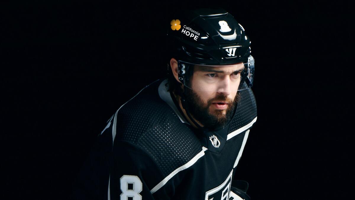 Kings to wear jersey patch advertisements for first time - Los Angeles Times