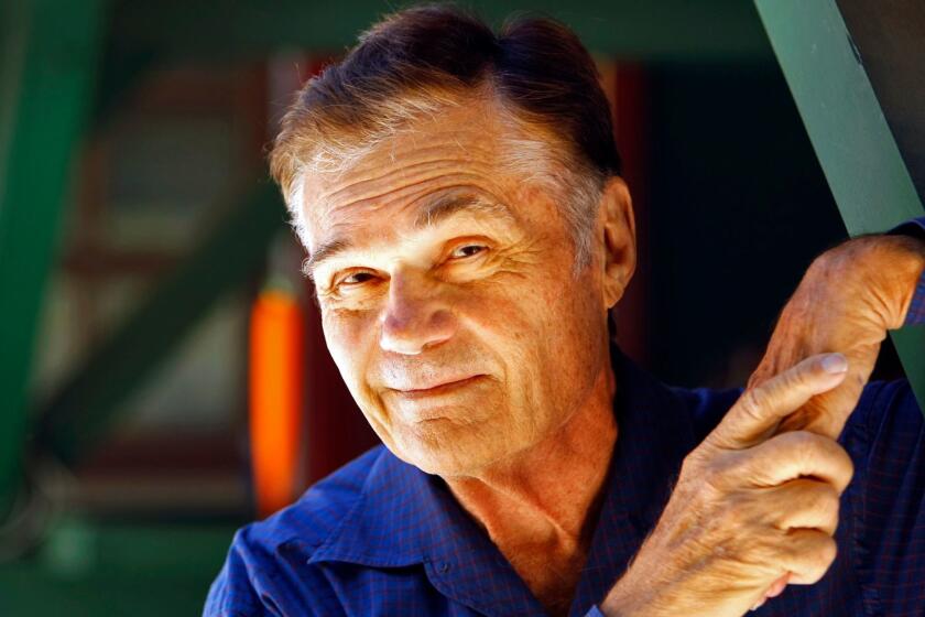 Seib, Al ?? B582187567Z.1 ENCINO, CA JUNE 29, 2012 ?? Fred Willard, actor, comedian, and voice over artist, best known for his improvisational comedy skills is photographed at his Encino home on June 29, 2012. Willard is known as being part of Director Christopher Guest's stock company and appears in Director Rob Reiner's new film, "Magic of Belle Island." Willard is also he host of a new improv comedy series on ABC, "Trust Us With Your Life", that begins in July. (Al Seib / Los Angeles Times)