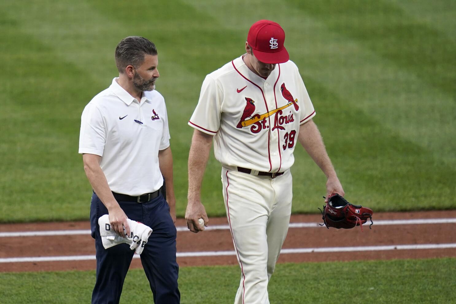 Cards' Mikolas shut for 4-6 weeks, could pitch this year - The San Diego  Union-Tribune